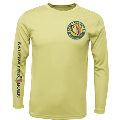 Saltwater Born Curaçao, Netherlands Kraken Long Sleeve UPF 50+ Dry-Fit Shirt