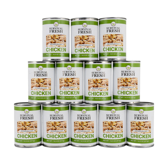 Survival Frog Chicken Canned Meat