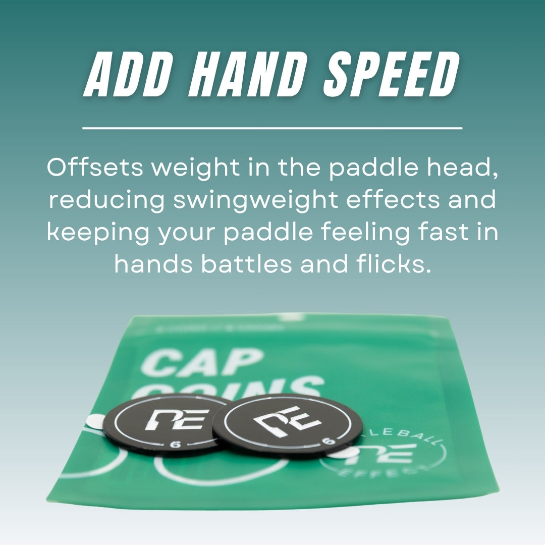 Pickleball Effect Cap Coins