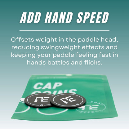 Pickleball Effect Cap Coins