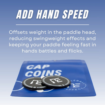 Pickleball Effect Cap Coins 3 Pack