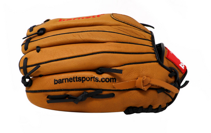 Barnett SL-125 Baseball gloves in leather outfield, size 12.5, Brown