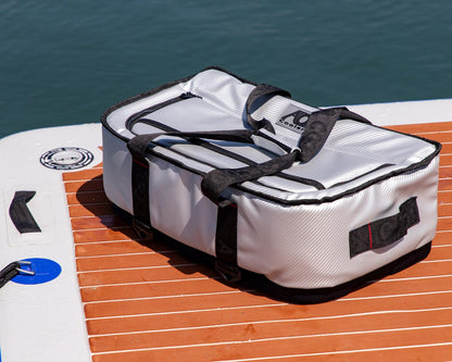 AO Coolers Stow-N-Go Carbon 38 Can Cooler - Silver