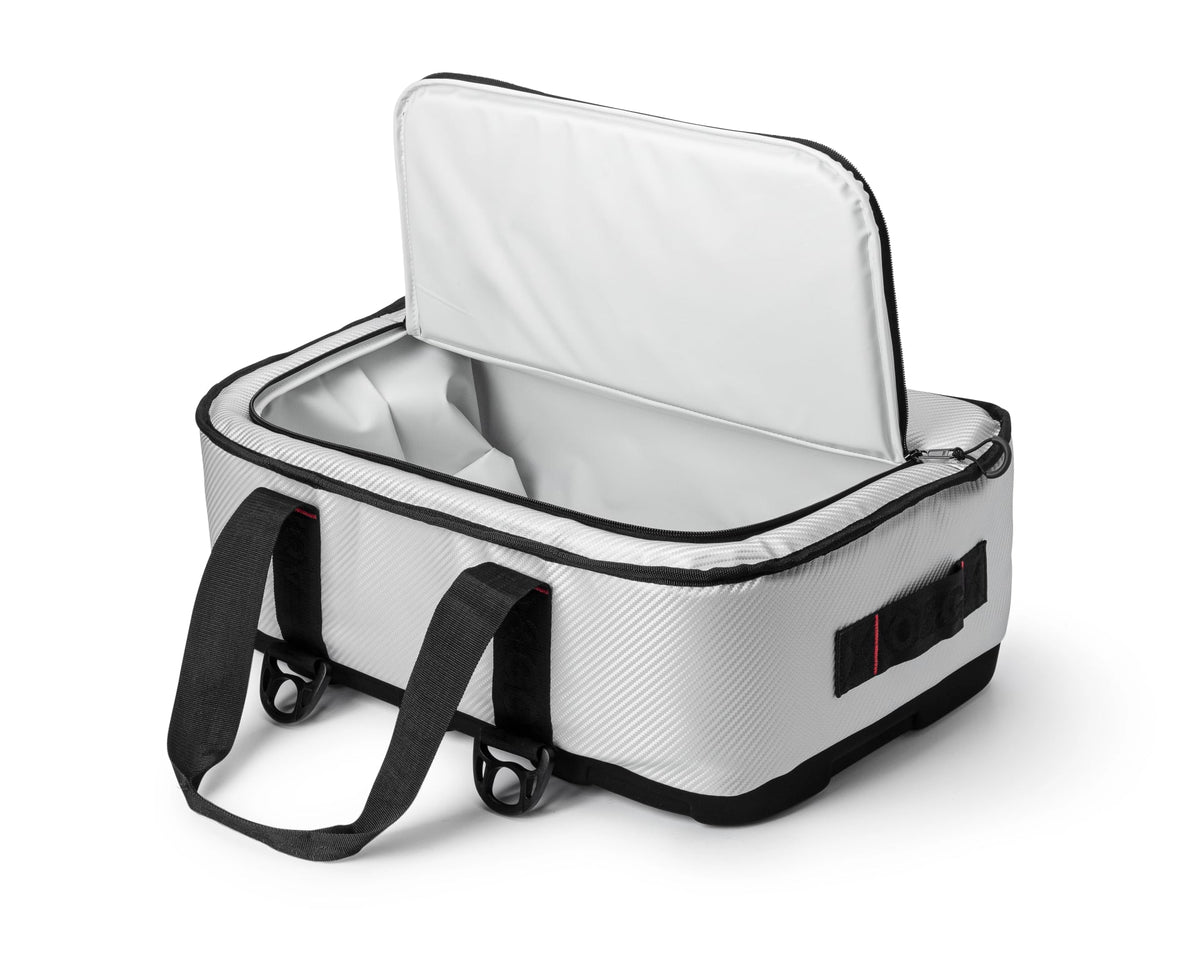 AO Coolers Stow-N-Go Carbon HD 38 Can Cooler - Silver