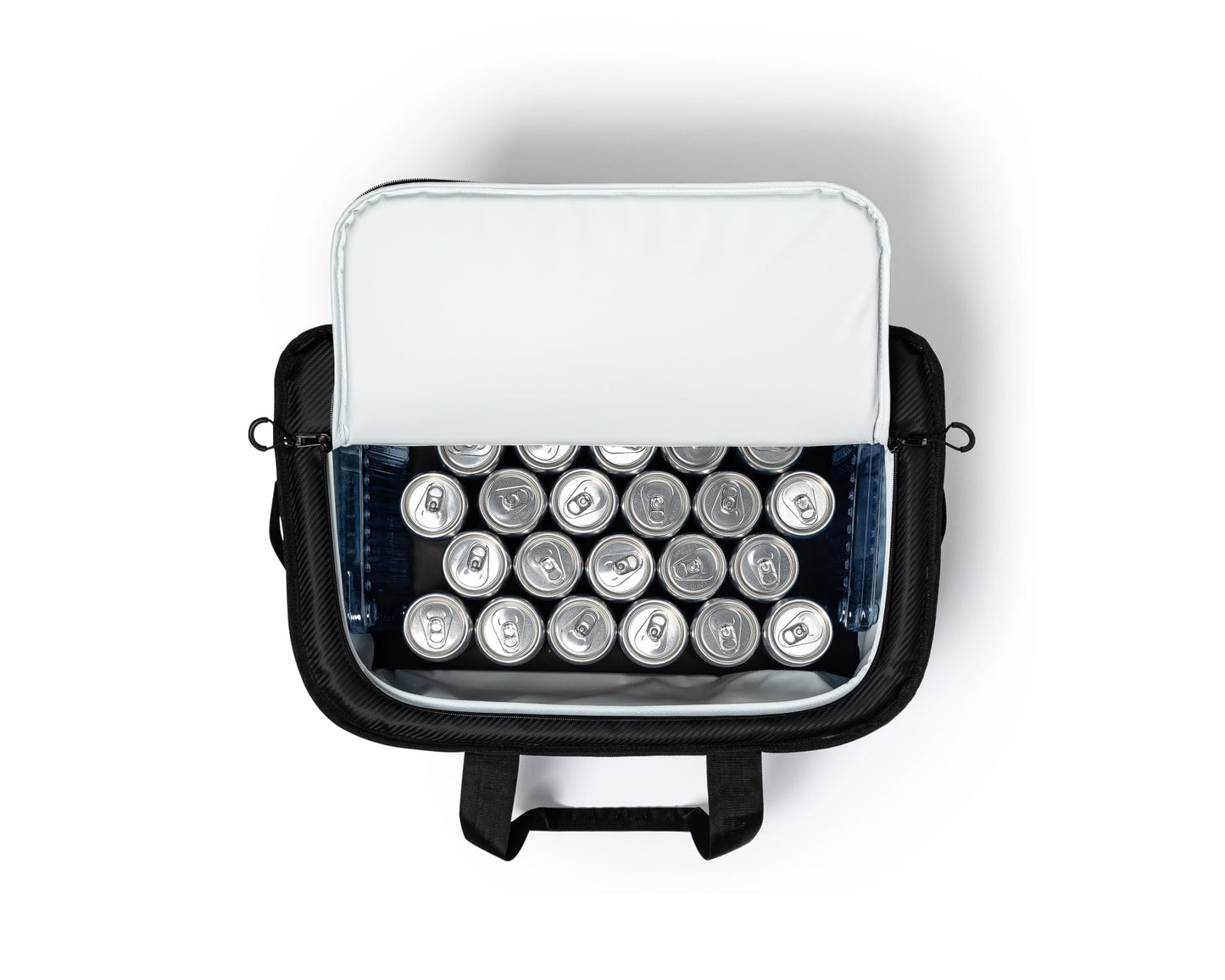 AO Coolers Stow-N-Go Carbon HD 38 Can Cooler - Silver