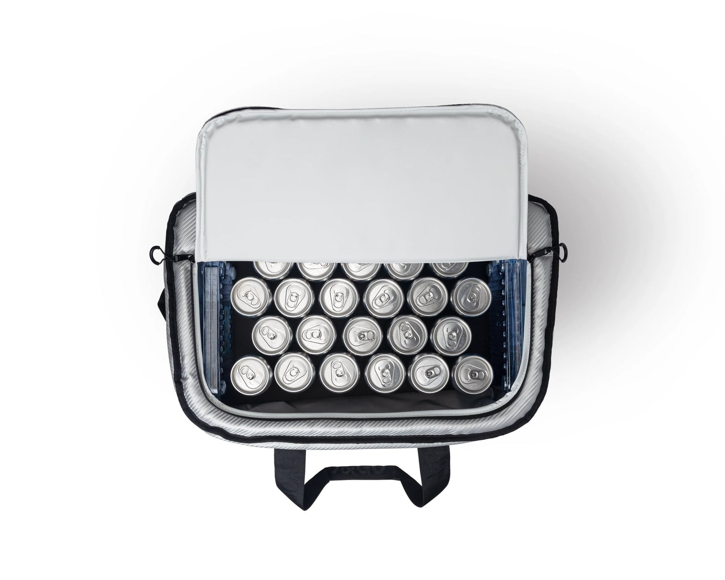AO Coolers Stow-N-Go Carbon 38 Can Cooler - Silver