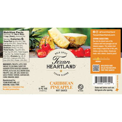 Caribbean Pineapple Hot Sauce