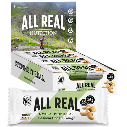 All Real Cashew Cookie Dough Protein Bar 50g x 12 bars