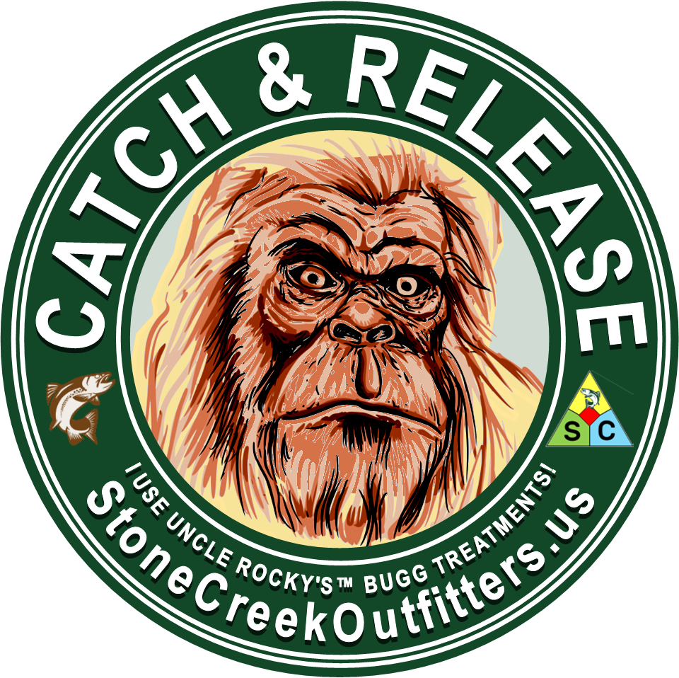 Stone Creek Squatchy - Window Stickers
