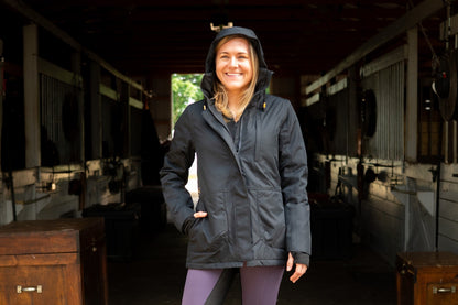 Redingote Winter Insulated Riding Jacket 2.0 - Caviar