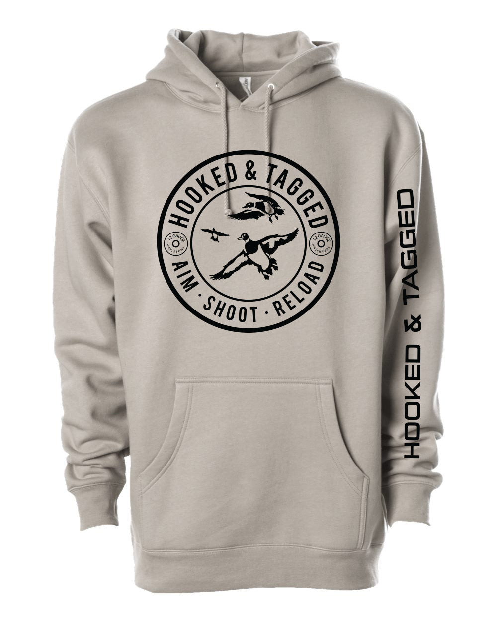 Hooked & Tagged  - Aim. Shoot. Reload. Hoodie