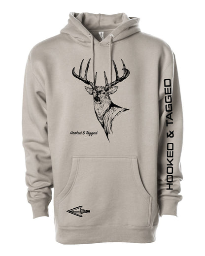 Hooked & Tagged  - Buck Hoodie