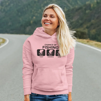 Outdoorzees Chance of Fishing Unisex Hoodie