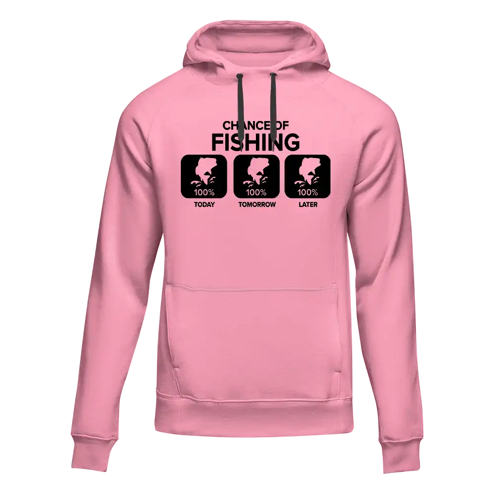 Outdoorzees Chance of Fishing Unisex Hoodie