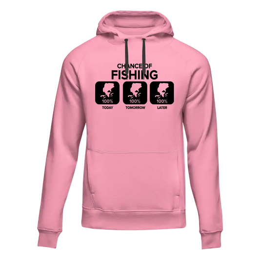 Outdoorzees Chance of Fishing Unisex Hoodie