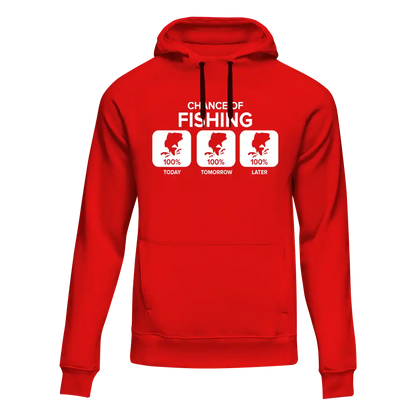 Outdoorzees Chance of Fishing Unisex Hoodie