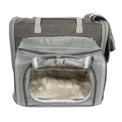 Mr. Peanut's Gold Series Big Apple XL Size Airline Compliant Expandable Pet Carrier