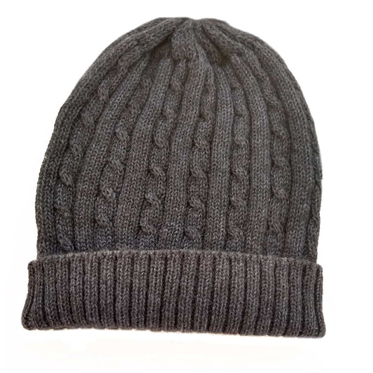 The Buffalo Wool Co. Cabled Bison Beanie