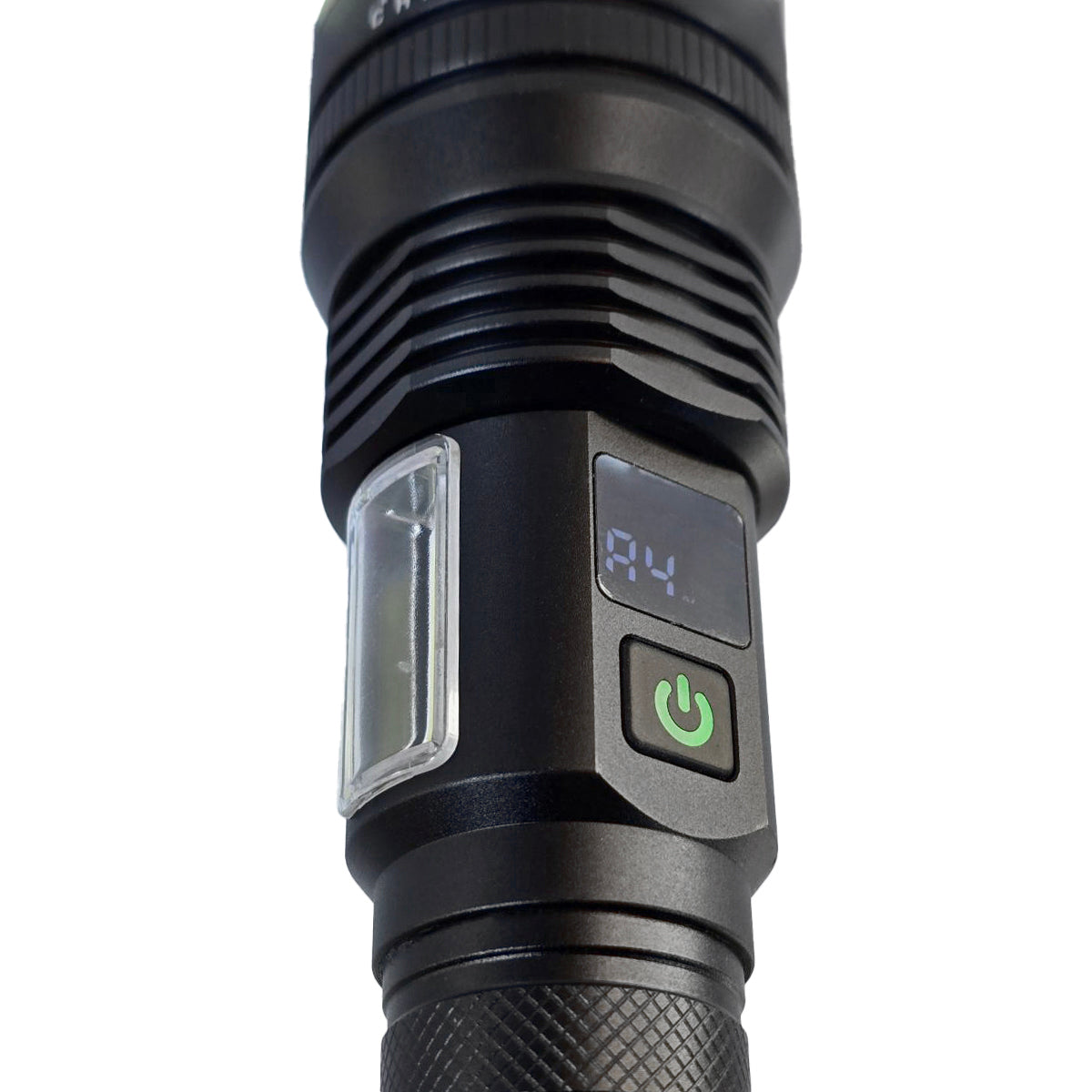 MUCITUP Muctac CHARGE Flashlight, 5000+ LMS, Zoomable, LED, USB, IP65, Aluminum Alloy