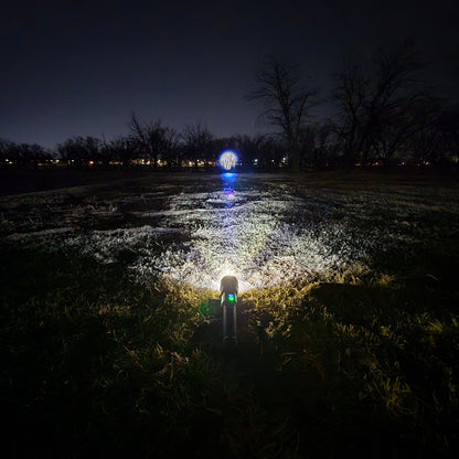 MUCITUP Muctac CHARGE Flashlight, 5000+ LMS, Zoomable, LED, USB, IP65, Aluminum Alloy