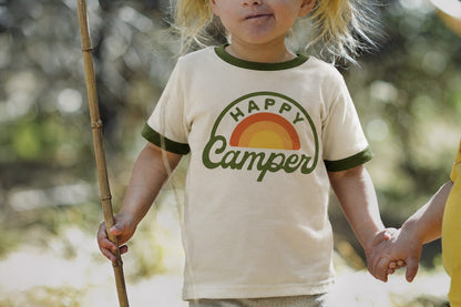 River Road Happy Camper Vintage Ringer (Youth)
