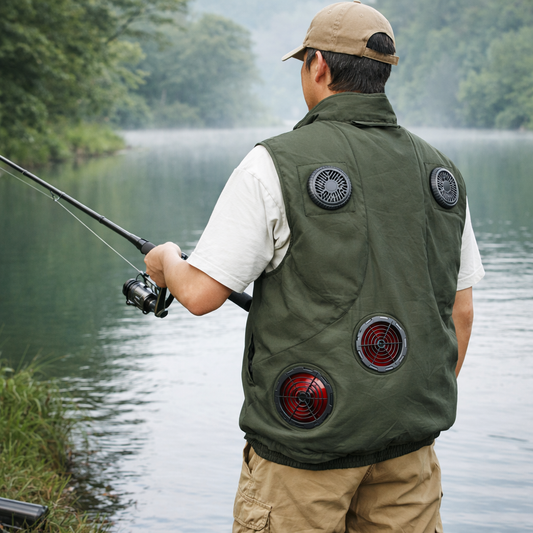 LITEGUEST High-Tech Cooling Vest with TEC Modules & Turbo Fans