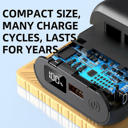 LITEGUEST™ 20,000mAh Ultra-Compact Fast Charging Power Bank – 22.5W USB-C