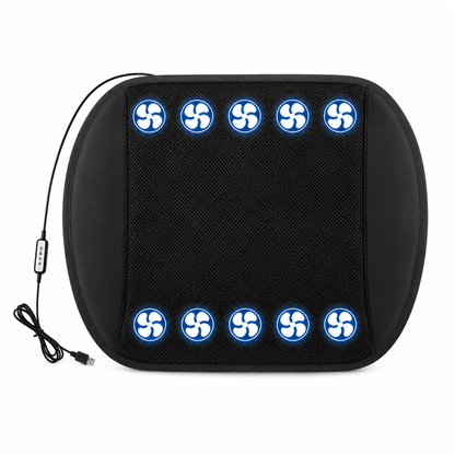 LITEGUEST Cooling Fan Seat Cushion Portable Air Circulation Pad Gear