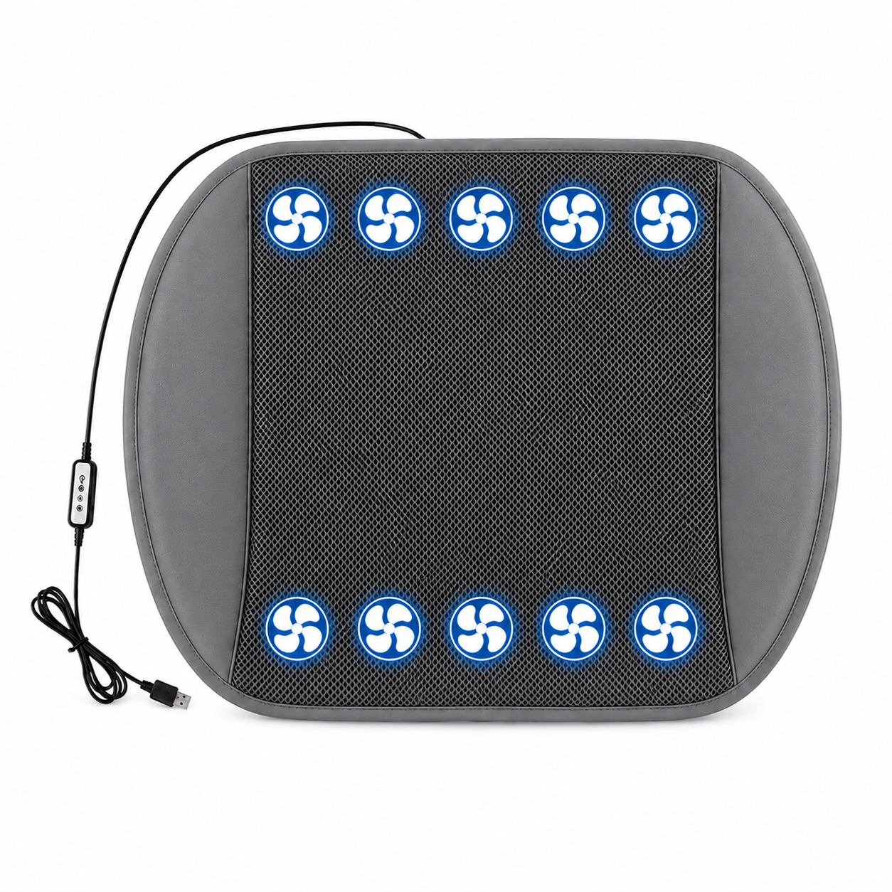 LITEGUEST Cooling Fan Seat Cushion Portable Air Circulation Pad Gear