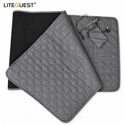 LITEGUEST USB Heated Sleeping Pad Camping Tent Mat for Cold Weather