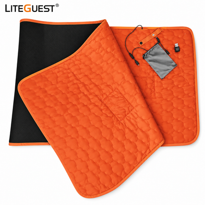 LITEGUEST USB Heated Sleeping Pad Camping Tent Mat for Cold Weather