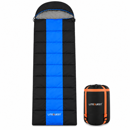LITEGUEST Winter Heated Single Sleeping Bag 5V Electric Camping Gear