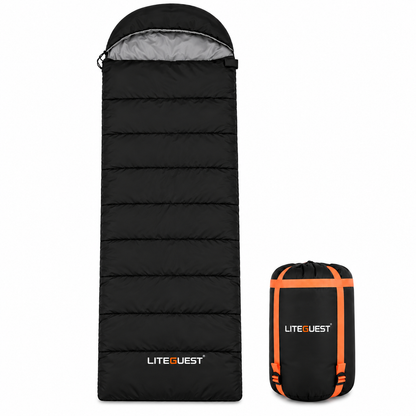 LITEGUEST Winter Heated Single Sleeping Bag 5V Electric Camping Gear