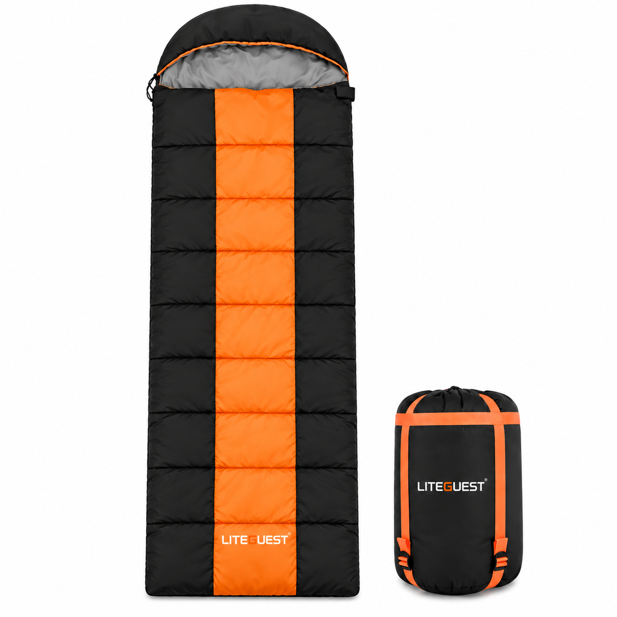 LITEGUEST Winter Heated Single Sleeping Bag 5V Electric Camping Gear