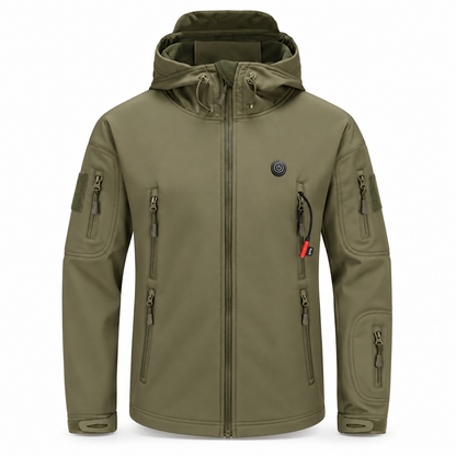 LITEGUEST Heated Camouflage Jacket  Waterproof Outdoor for Winter