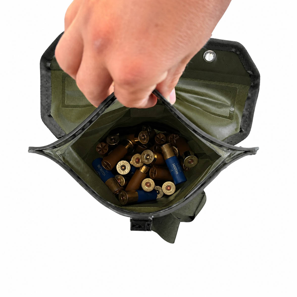 Dry Pocket Waterproof Floating Shell Bag / Dry Bag - Olive Night