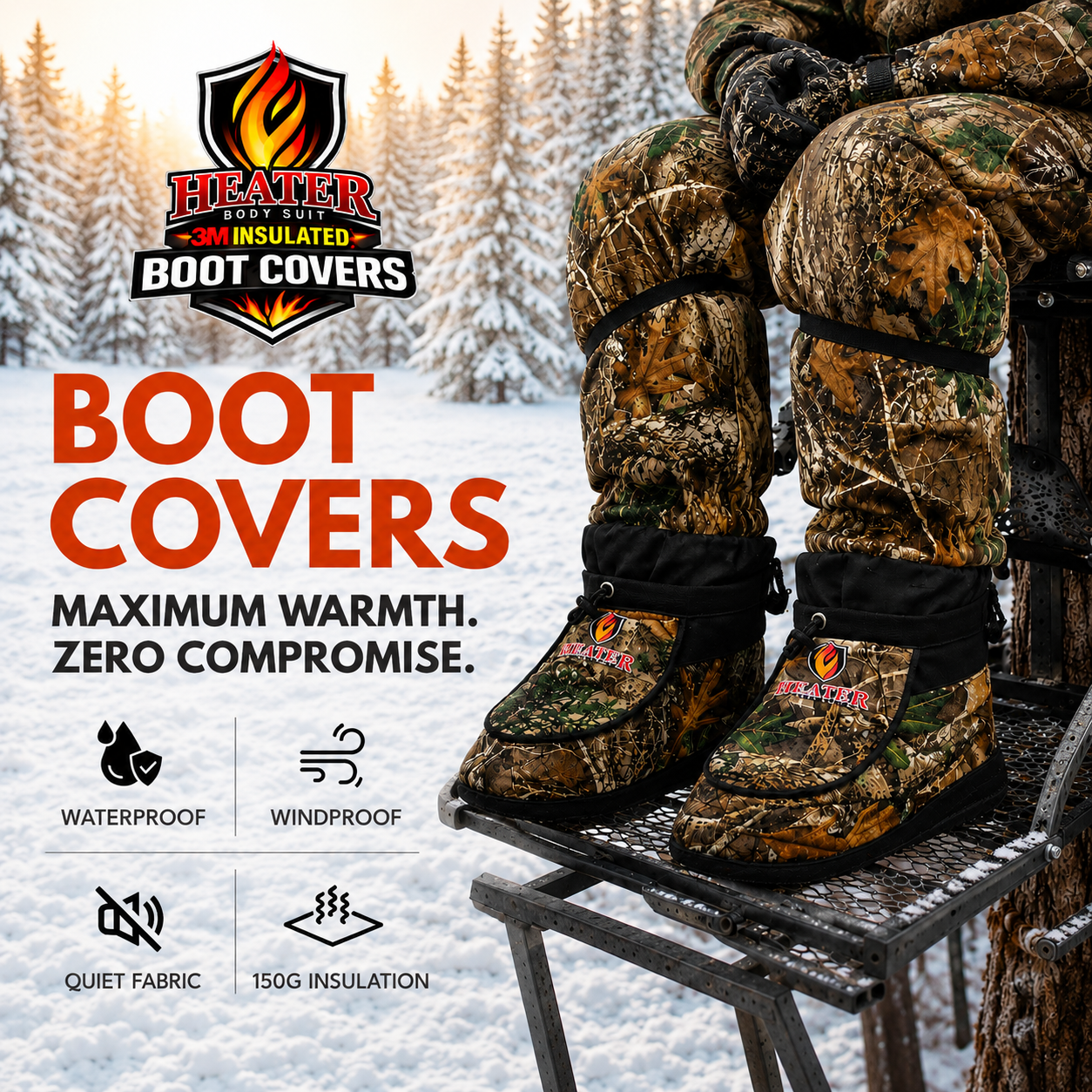 Killz Heater Body Suit Boot Covers