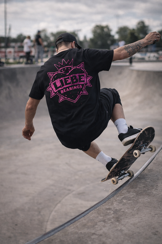 Liebe Bearings Punk Heart T-Shirt