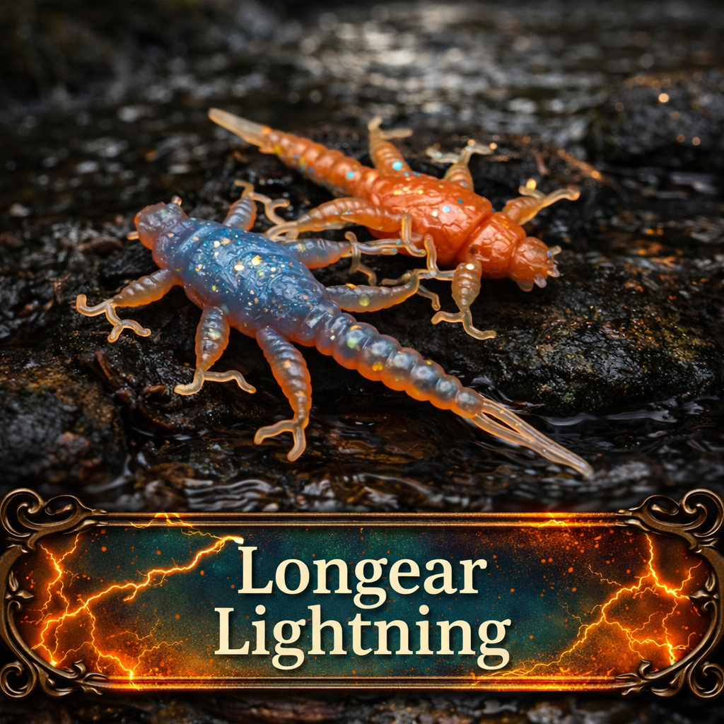 Creek Life Lure Co. 1.5" Inch Stonefly Larvae "The Morelkin"