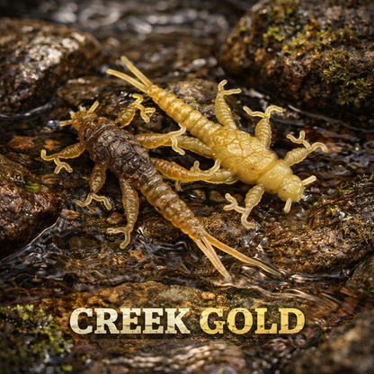 Creek Life Lure Co. 1.5" Inch Stonefly Larvae "The Morelkin"