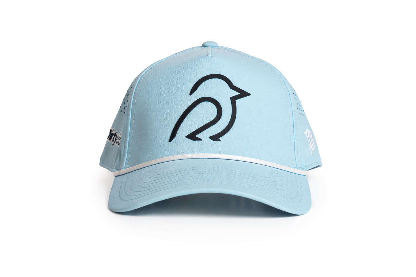 Dirty Birdie Snapback Black Patch w/White Logo
