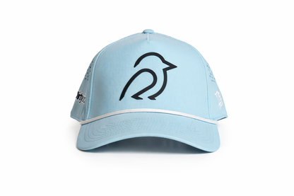Dirty Birdie Snapback Black Patch w/White Logo