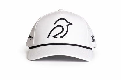 Dirty Birdie Snapback Black Patch w/White Logo