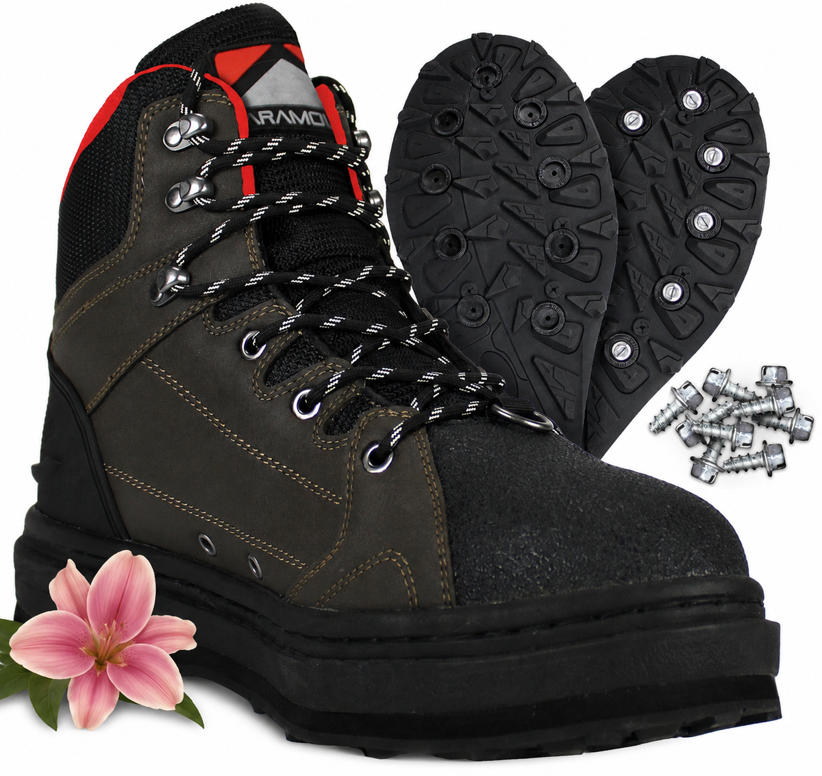 Paramount Outdoors Women's Deep Eddy Cleated Wading Boots