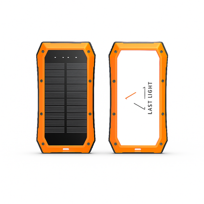 Last Light 20000 mAh Solar Power Bank & Charger