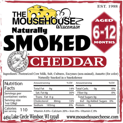 Mousehouse Cheesehaus Smoked Cheddar