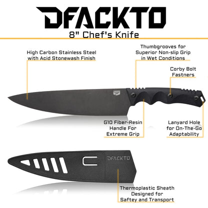 DFACKTO 8" Chef's Knife