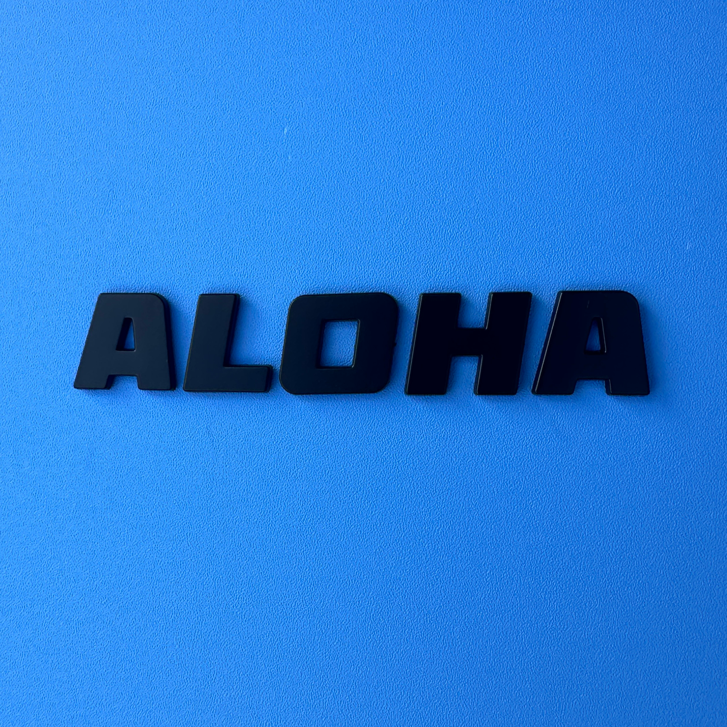 Alaua Cherreh Chromes: ALOHA Car Emblem