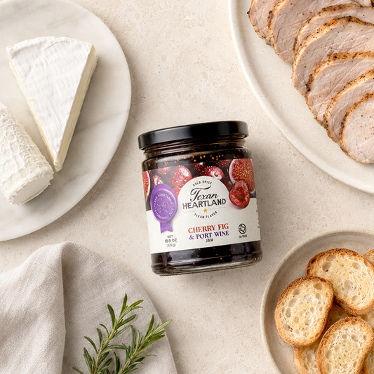 Texan Heartland Cherry Fig & Port Wine Jam