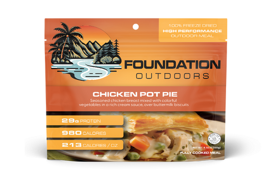 Foundation Outdoors Chicken Pot Pie Meal